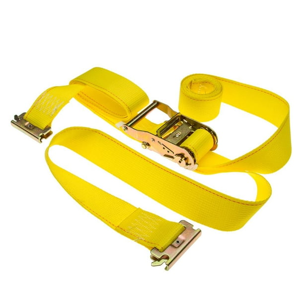 4 Pack E-Track Ratchet Straps 2x15 4400 lbs Tie Down 